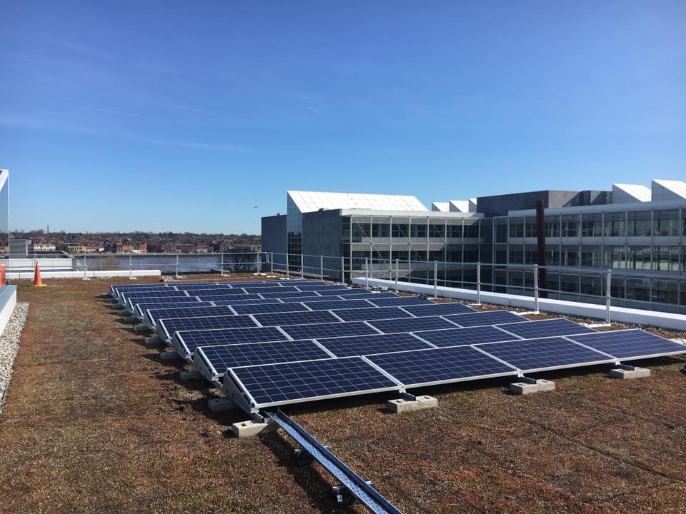 Commercial Solar PV panels 